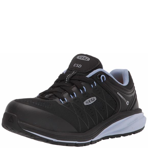 KEEN UTILITY VISTA ENERGY, WOMEN'S, HYDRANGEA/BLACK, CARBON TOE, SD, LOW ATHLETI - Picture 2 of 6